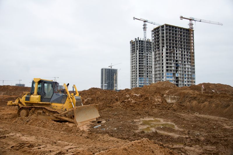 Commercial Yard Resloping