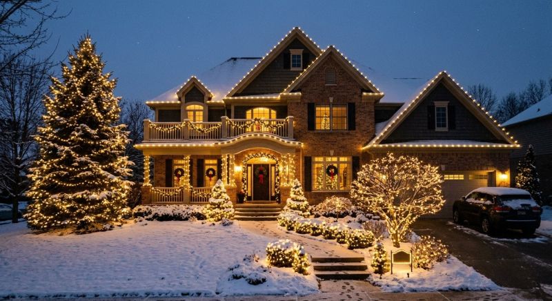 Indoor Christmas Lighting